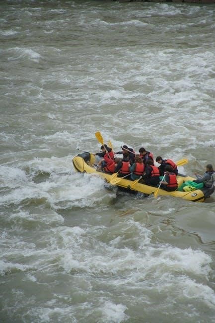 guide a raft